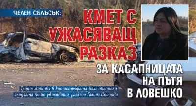 ЧЕЛЕН СБЛЪСЪК: Кмет с ужасяващ разказ за касапницата на пътя в Ловешко