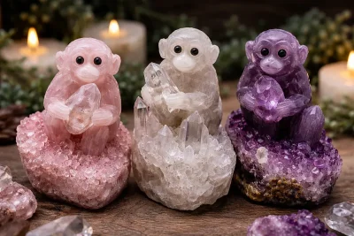 Защо маймуните са влюбени в кристалите?