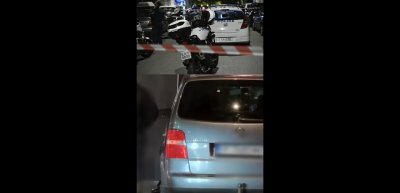 След сблъсък: Кола с БГ регистрация се вряза в кафене в центъра на Атина (ВИДЕО)