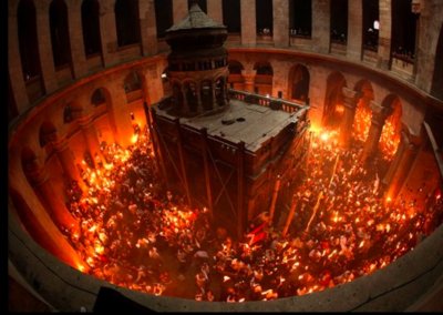 Войната в Близкия изток: Откъде ще премине Благодатният огън?