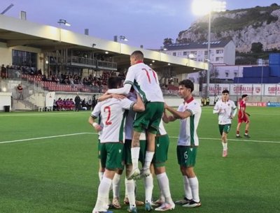 Младежите спечелиха гостуването на Гибралтар след гол на Георги Лазаров
