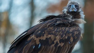 Отровиха защитен черен лешояд