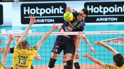 Алекс Николов най-резултатен при загуба на Лубе в Шампионската лига 