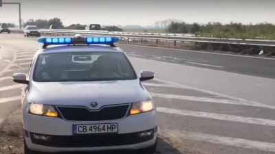 Шофьор с "Тесла" отнесе солена глоба в Пловдив