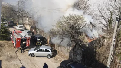 Клошари едва не подпалиха мол във Варна