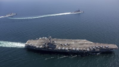 &bdquo;Ейбрахам Линкълн&ldquo; ще е цел при всяко навлизане в обсега на ракетите на Иран