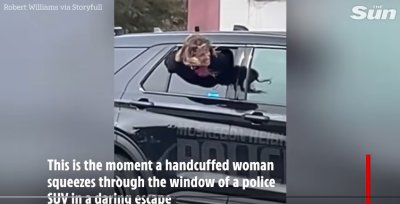 ХИТ ВИДЕО: Вижте как се бяга от ченгета!