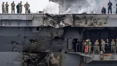 Иран атакува с дронове самолетоносача "Ейбрахам Линкълн"