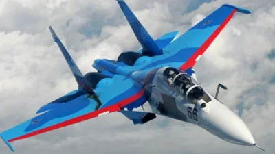 Руски изтребител Су-30 се разби в Крим