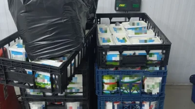 На границата: Спряха нелегален внос на млечни продукти