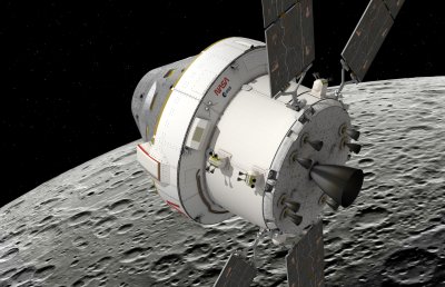 "Орион" е само на "крачка" от Луната