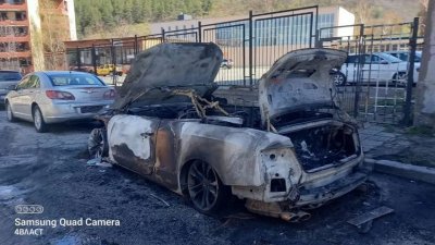 Атентат в Дупница! Драснаха клечката на колата на бизнесмен (СНИМКА)