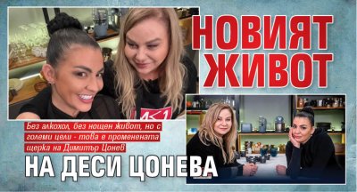 Новият живот на Деси Цонева
