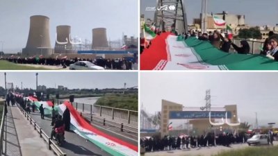 Човешки щитове обграждат инфраструктурни съоръжения и мостове в Иран