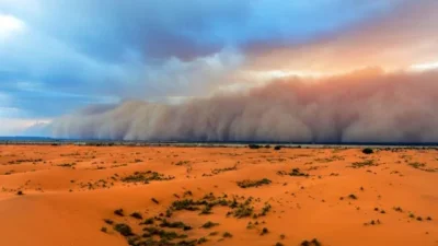 Нахлува Сахарски прах!