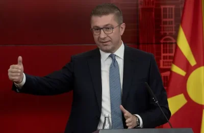 Християн Мицкоски се присмя: Само 250 македонски българи са заинтересовани да участват в изборите