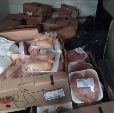 Иззеха над 300 кг месо без произход на "Дунав мост"