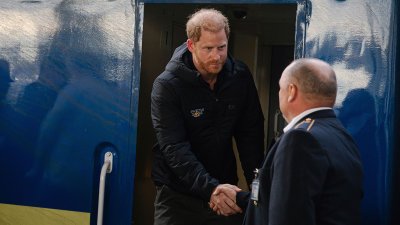 Принц Хари се появи изненадващо в Киев