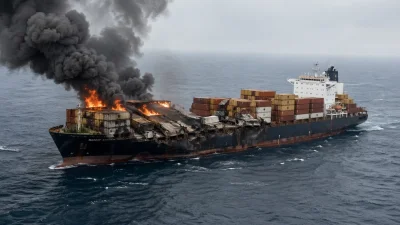 Руски дронове поразиха товарен кораб в акваторията на Одеса