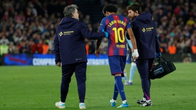 Ямал вкара победен гол за Барса, но се контузи