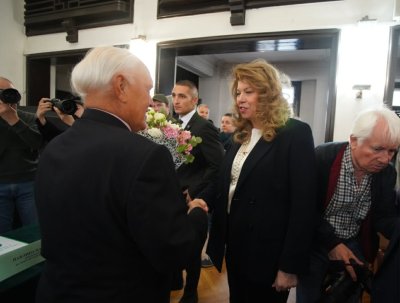 Йотова празнува заедно с юристите (СНИМКИ)