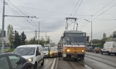 Спряно е движението по трамвайна линия 20 в района на Спортен клуб ЦСКА в София