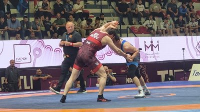 Ахмед Батаев загуби схватката за титлата на Европейското по борба