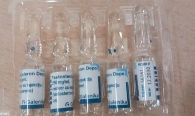 Удар на митниците: Задържаха 500 ампули тестостерон