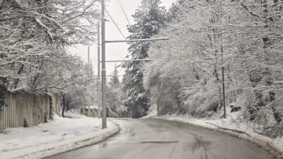 Заваля сняг във Врачанско