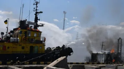 Русия унищожи украински бойни катери в пристанището на Одеса
