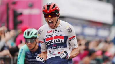 Французинът Пол Мание спечели първия етап от Giro d&rsquo;Italia от Несебър до Бургас