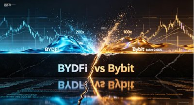 BYDFi в сравнение с Bybit: Разбивка на таксите за търговия, ливъридж и ликвидност