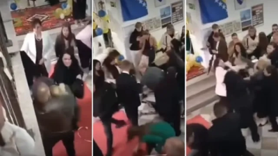 Бой между майки на абитуриентски бал 