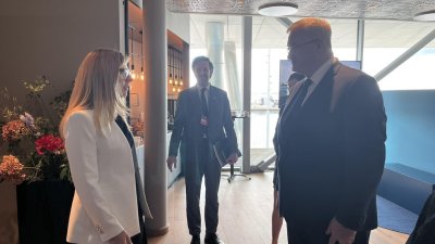 Министър Велислава Петрова проведе среща с украинския си колега Андрий Сибига