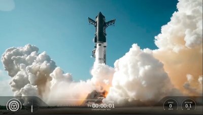 Спейсекс изстреля най-голямата ракета в историята на човечеството (ВИДЕО)