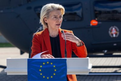 Урсула след удара с дрон в Галац: Русия премина нова граница във войната срещу Украйна