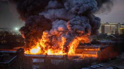 Като на война: Фабрика за фойерверки се взриви в Малта (ВИДЕО)