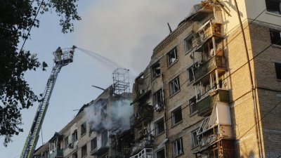 Мащабни руски атаки в Киев и други украински градове