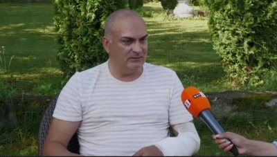 Георги Бижев след захапването: Румънската мечка е невинна, аз сгреших