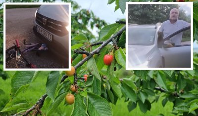 Мъж от елинпелинското село Лесново прегази с лекия си автомобил колелото
