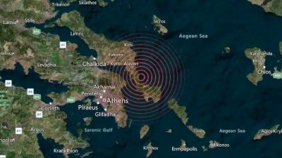 Силни трусове разлюляха гръцкия остров Евия