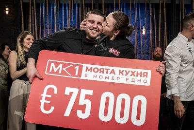 75 000 евро за тях: Андония и Мартин спечелиха &bdquo;Моята кухня е номер едно&ldquo;  