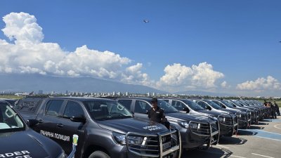 Главна дирекция Гранична полиция получи 213 автомобила и 88 камери