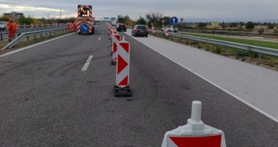 Ад на "Тракия" до Бургас - катастрофи и ремонти предизивкаха километрични задръствания