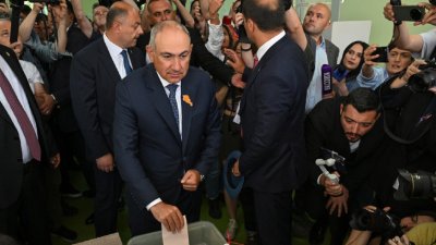 ЦИК на Армения публикува първите си данни от приблизително 20