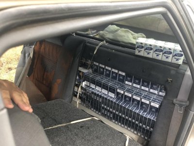 1380 цигари без бандерол откриха в кола в Тервел