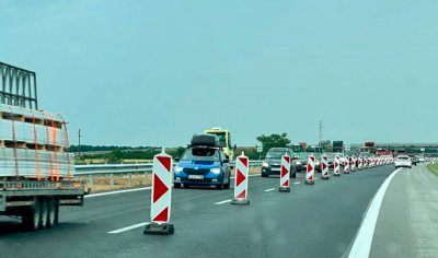 АПИ пакет "незабравимо пътуване": Шофьори висят по три часа на ремонтиращи се отсечки на "Тракия"
