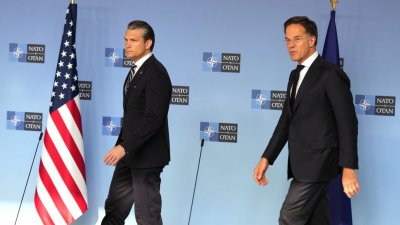 Намаляването на американското участие в силите на НАТО за реагиране