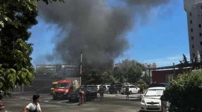 Пожар е възникнал в района на курортния комплекс Слънчев бряг