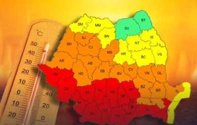 Червен код за опасни горещини в Румъния, хората се разхлаждат на улични водни душове